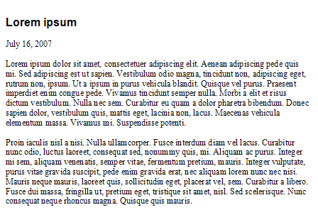 Word Sample