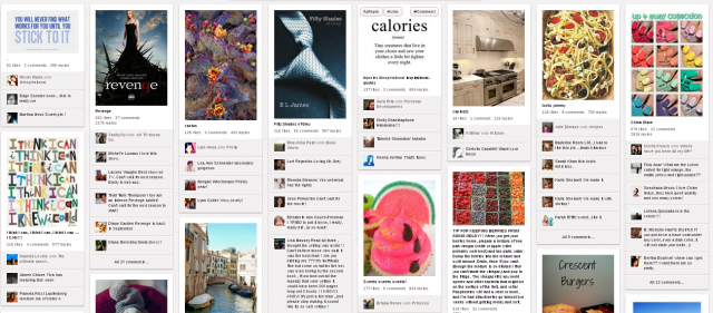 Pintrest Front Page