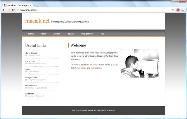 old page