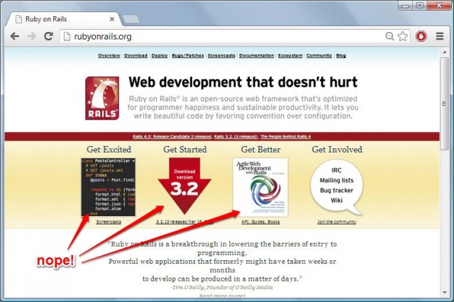 Rails Website