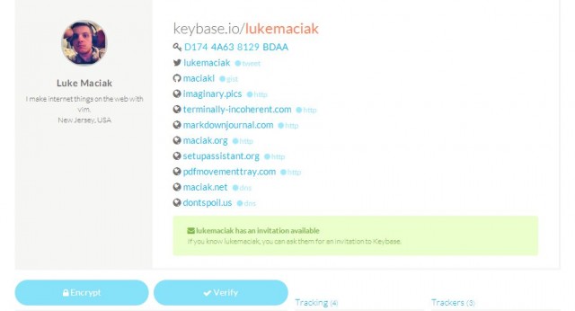 Keybase Profile